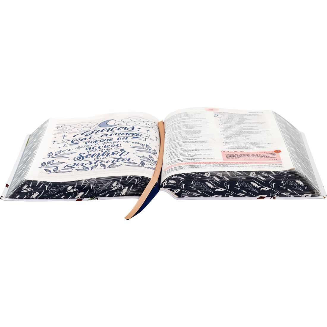 BIBLIA DA MULHER LETRA GRANDE BRANCA ARC 17/X25 CM