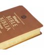 BIBLIA BILINGUE MARROM 13,5X20 CM NAA