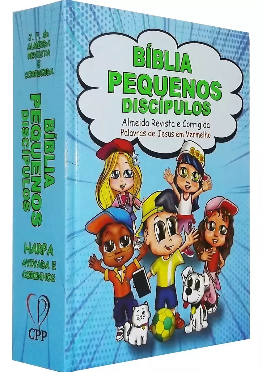 BÍBLIA PEQUENOS DISCÍPULOS MASCULINA